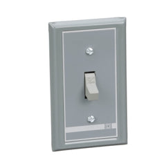 Square D 2510KF1 Single Unit Manual Switch, 30A, Flush Mount, 2-Pole, Toggle Operated, No Indicator, 600VAC | Blackhawk Supply