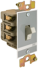 Square D 2510KO1 Single Unit Manual Switch, 30A, Open, Oversized, 2-Pole, Toggle Operated, No Indicator, 600VAC | Blackhawk Supply