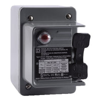 2510KW2B | Single Unit Manual Switch, 30A, NEMA 4, 3-Pole, Toggle Operated, Red Indicator, 600VAC | Square D