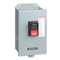 2510MBA2 | Integral Horsepower Manual Starter, NEMA 12, 3-Pole, Push-button, No Indicator, 600VAC | Square D by Schneider Electric