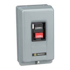 Square D 2510MBG2 Integral Horsepower Manual Starter, NEMA 1, 3-Pole, Push-button, No Indicator, 600VAC | Blackhawk Supply