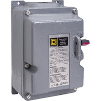 2510MBR2 | Integral Horsepower Manual Starter, NEMA 7 and 9, 3-Pole, Push-button, No Indicator, 600VAC | Square D