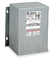 2S43F | Transformer Dry 1 phase, 2KVA, 120X240V | Square D