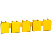 60488 | 1 set of 20 comb busbar tooth covers for C60 UL 1077 | Square D by Schneider Electric