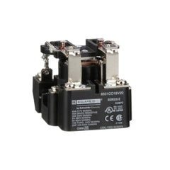 Square D 8501CO16V20 Power Relay, Type C, 2 HP, 30A resistive at 300 VAC, SPDT, 2 normally open and 2 normally closed contact, 120 VAC coil | Blackhawk Supply