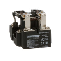 8501CO16V29 | Power Relay, Type C, 2 hp, 30A resistive at 300VAC, DPDT, 2 normally open and 2 normally closed contact, 480VAC coil | Square D