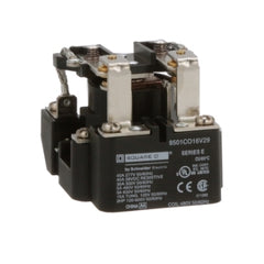 Square D 8501CO16V29 Power Relay, Type C, 2 hp, 30A resistive at 300VAC, DPDT, 2 normally open and 2 normally closed contact, 480VAC coil | Blackhawk Supply