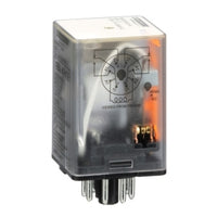 8501KPR12V14 | 8501K General Purpose Plug-in Relay, 8 pin plug-in, 2 Poles, DPDT, 24V AC | Square D
