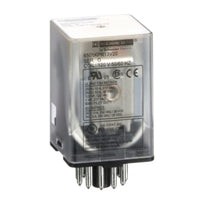 8501KPR13V20 | 8501K General Purpose Plug-in Relay, Socket, 3PDT, 120V AC, 1 HP at 277V, 3A | Square D