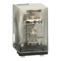8501KUR13V20 | General Purpose Plug-In Relay Blade, 3PDT, 120V AC, 10A at 250V AC, Clear Cover | Square D