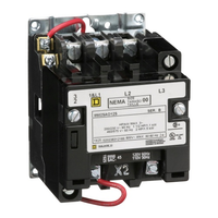 8502SAO12V02S | CONTACTOR 600VAC 9AMP NEMA +OPTIONS | Square D