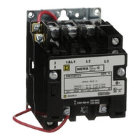 8502SBO2V02S | Class 8502 Type S Magnetic Contactor, Not Rated, 18A, 3-Poles, 110 VAC 50Hz, 120 VAC 60Hz, Non-Reversing | Square D