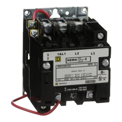 Square D 8502SBO2V02S Class 8502 Type S Magnetic Contactor, Not Rated, 18A, 3-Poles, 110 VAC 50Hz, 120 VAC 60Hz, Non-Reversing | Blackhawk Supply