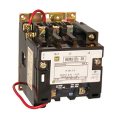 Square D 8502SBO2V02S Class 8502 Type S Magnetic Contactor, Not Rated, 18A, 3-Poles, 110 VAC 50Hz, 120 VAC 60Hz, Non-Reversing | Blackhawk Supply