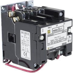 Square D 8502SCO2V08 Class 8502 Type S Magnetic Contactor, Not Rated, 27A, 3-Poles, 208 VAC 60Hz, Non-Reversing | Blackhawk Supply