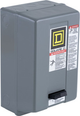 Square D 8536SAG12V08 Type S Full Voltage Starter, Size 00, NEMA 1 General Purpose, 208V 60Hz, 9A, 3-Poles, Non-Reversing | Blackhawk Supply