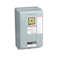 8536SBG2V08S | NEMA Type S Non-Reversing Starter Size 0, 3-Pole, Melting Alloy Overload, NEMA 1 +Options | Square D
