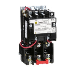 Square D 8536SBO2V01S Type S Full Voltage Starter, Size 0, Open, 24V 60Hz, 18A, 3-Poles, Non-Reversing | Blackhawk Supply