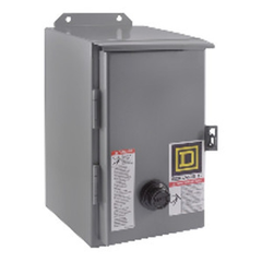 Square D 8536SBA2V06 Type S Full Voltage Starter, Size 0, NEMA 12 Industrial, 440V 50Hz, 480V 60Hz, 18A, 3-Poles, Non-Reversing | Blackhawk Supply
