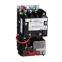 8536SCO3V02H308S | NEMA Motor Starter, Type S, nonreversing, Size 1, 27A, 10 HP at 460 VAC, up to 100 kA SCCR, 3 phase | Square D
