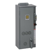 8538SBA23V02S | NEMA Combination Starter, Type S, 30A fusible disconnect, Size 0, 18A, 5 HP at 600 VAC polyphase, 120 VAC coil, NEMA 12 | Square D