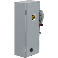 Square D 8538SCG13V02S Type S Combination Starter with Disconnect Switch, Size 1, NEMA 1, 110V 50 Hz 120V 60Hz, 3-Poles, Non-Reversing | Blackhawk Supply
