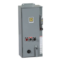 8538SCASP3 | NEMA Combination Starter, Type S, 30A fusible disconnect, Size 1, 27A, melting alloy overload, 120 VAC coil, NEMA 3R/12 | Square D by Schneider Electric