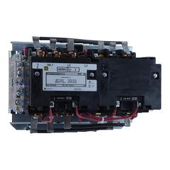 Square D 8702SDO2V02S NEMA Contactor, Type S, reversing, horizontal, Size 2, 45A, 25 HP at 575 VAC, 3 phase, up to 100 kA, 3 pole, 120 VAC coil, open style | Blackhawk Supply