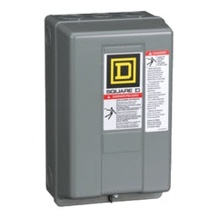Square D 8502SCG2V02S NEMA Contactor, Type S, nonreversing, Size 1, 27A, 10 HP at 575 VAC, 3 phase, up to 100 kA, 3 pole, 120 VAC coil, NEMA 1 | Blackhawk Supply