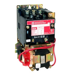 Square D 8903SMO11V02 Contactor, Type S, multipole lighting, mechanically held, 30A, 3 pole, 110/120VAC 50/60Hz coil, open style | Blackhawk Supply