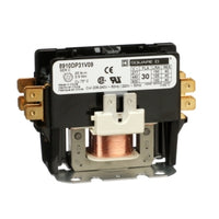 8910DP31V09 | Definite Purpose Contactor Type DP, 30A, 1-Pole, 220 VAC 50HZ, 208-240 VAC 60Hz | Square D