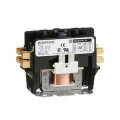 Square D 8910DP32V02 Definite Purpose Contactor Type DP, 30A, 2-Poles, 110 VAC 50HZ, 120 VAC 60Hz | Blackhawk Supply
