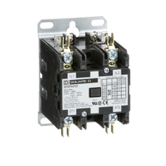 Square D 8910DPA32V02 Definite Purpose Contactor Type DPA, 30A, 2-Poles, 110 VAC 50HZ, 120 VAC 60Hz | Blackhawk Supply