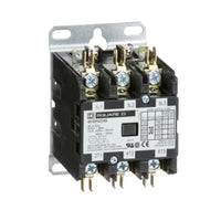 8910DPA33V06 | Definite Purpose Contactor Type DPA, 30A, 3-Poles, 440 VAC 50HZ, 480 VAC 60Hz | Square D