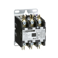 8910DPA33V09 | Definite Purpose Contactor Type DPA, 30A, 3-Poles, 220 VAC 50HZ, 208-240 VAC 60Hz | Square D