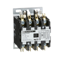8910DPA34V02 | Definite Purpose Contactor Type DPA, 30A, 4-Poles, 110 VAC 50HZ, 120 VAC 60Hz | Square D by Schneider Electric