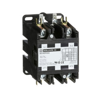 8910DPA52V09 | Definite Purpose Contactor Type DPA, 50A, 2-Poles, 220 VAC 50HZ, 208-240 VAC 60Hz | Square D