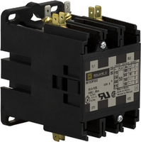 8910DPA52V14 | Definite Purpose Contactor Type DPA, 50A, 2-Poles, 24 VAC 50/60Hz | Square D