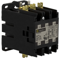 8910DPA53V06 | Definite Purpose Contactor Type DPA, 50A, 3-Poles, 440 VAC 50HZ, 480 VAC 60Hz | Square D
