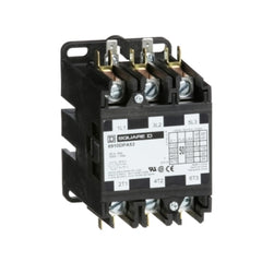 Square D 8910DPA53V02 Definite Purpose Contactor Type DPA, 50A, 3-Poles, 110 VAC 50HZ, 120 VAC 60Hz | Blackhawk Supply