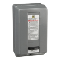 8911DPSG23V09 | 8911DPS definite purpose starter, 25 A, 3P, 208/240 V 60 Hz / 220 V 50 Hz coil, NEMA 1 | Square D