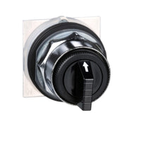 9001KS46B | 30mm Push Button, Type K, selector switch, 3 position, F cam, black knob | Square D