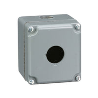 9001KY1 | 30mm Push Button, Types K or SK, empty push button enclosure, cast aluminium, one 30 mm hole, NEMA 4 and 13 | Square D
