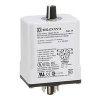 9050JCK12V14 | TIMER RELAY 240VAC 10AMP +OPTIONS | Square D