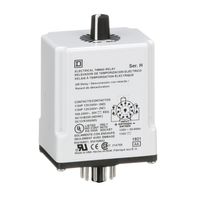 9050JCK22V20 | Plug In Timer, off delay, 0.3 to 30 seconds, 120 VAC 110 VDC | Square D
