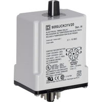9050JCK31V20 | Plug In Timer, interval, 0.1 to 10 seconds, 120 VAC 110 VDC | Square D