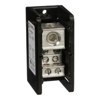 9080LBA163104 | Linergy power distribution block, 1 pole, 1 line, 4 load, 600 V 335 A CU / 600 V 270 A AL | Square D