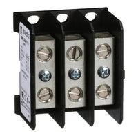 9080LBA361101 | Miniature Power Distribution Block, 115A-90A (Cu-Al), 600VAC, 3-Pole | Square D