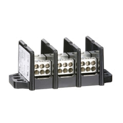 Square D 9080LBA362106 Power distribution block, Linergy, 3 pole, 1 line, 6 load, 175A CU, 135A AL, 600 V | Blackhawk Supply