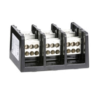 9080LBA363106 | Power Distribution Block, 3 pole, 1 line, 6 load, 335 A 600 V CU / 270 A 600 V AL | Square D